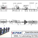 Automatic 50ML-1L Lubricating Oil Filling Line 50ML-1L اتومات د غوړ ډکولو لاین